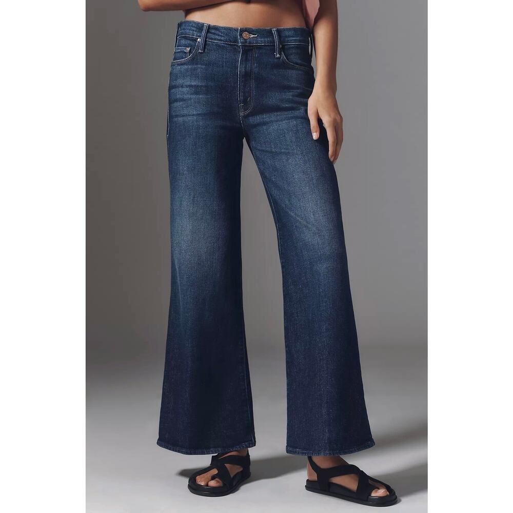 MOTHER The Twister Flood 26 "Clothing Optional" Wide Leg Jeans